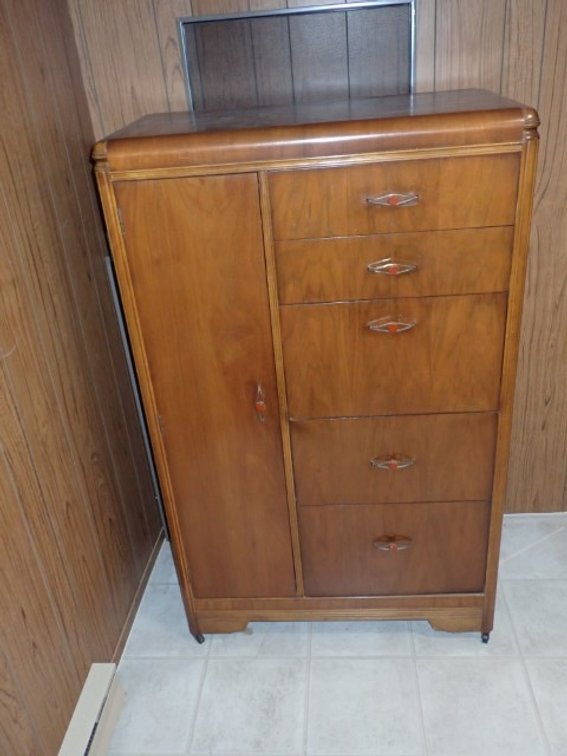 Wardrobe with Pull Down Desk