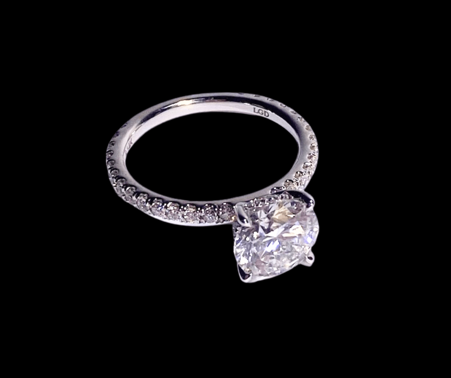 14k Diamond Engagement Ring