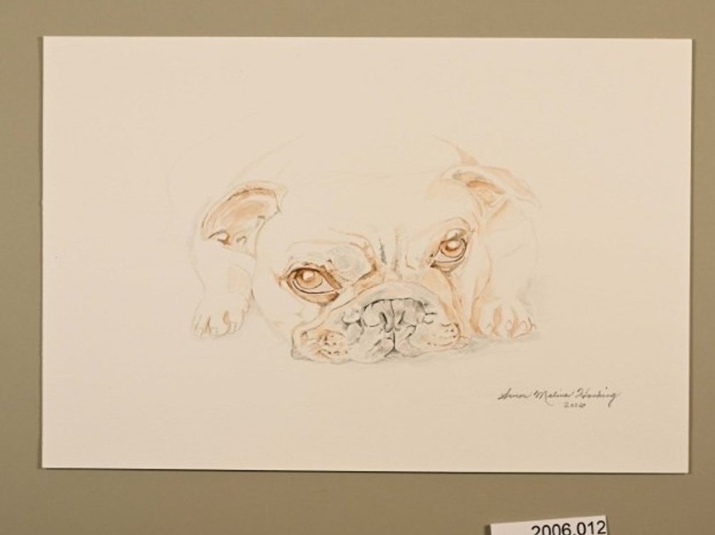 Dog Watch on 140lb watercolour paper
