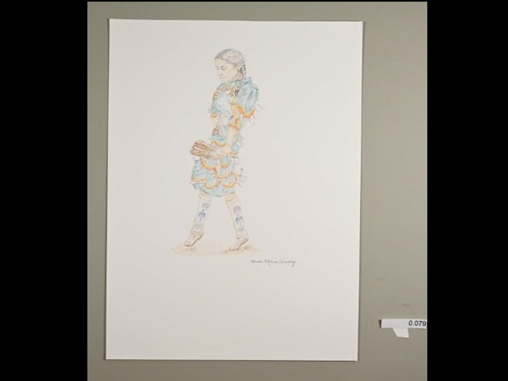 Dancer on 140lb watercolour paper