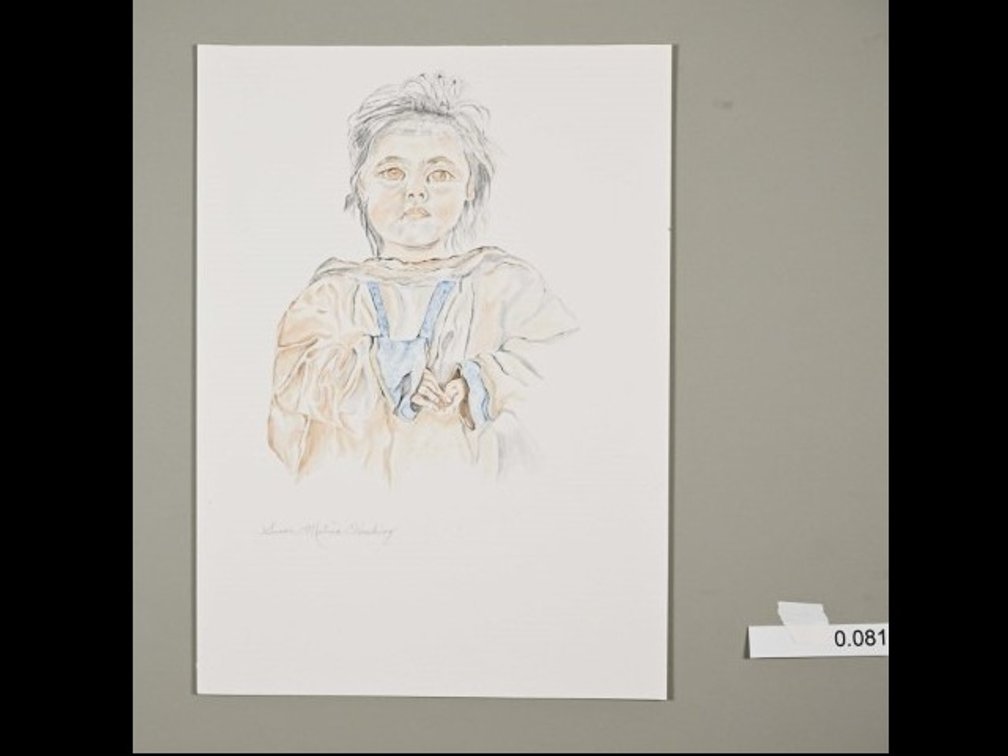 Girl on 140lb watercolour paper
