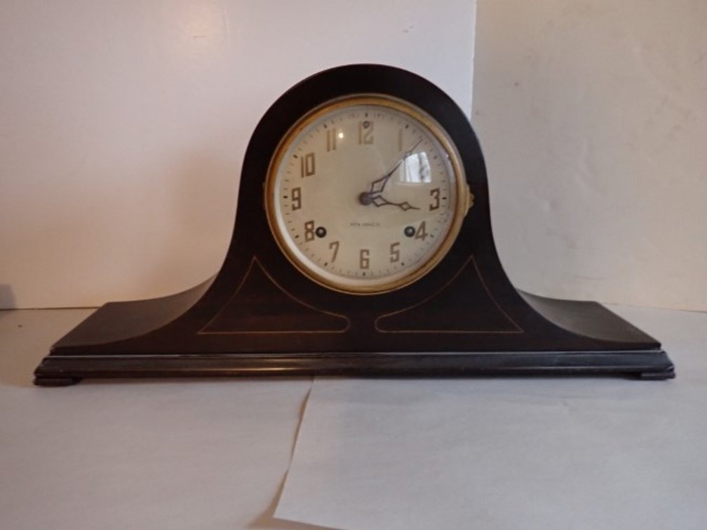 Antique New Haven 8-Day Mantel Clock
