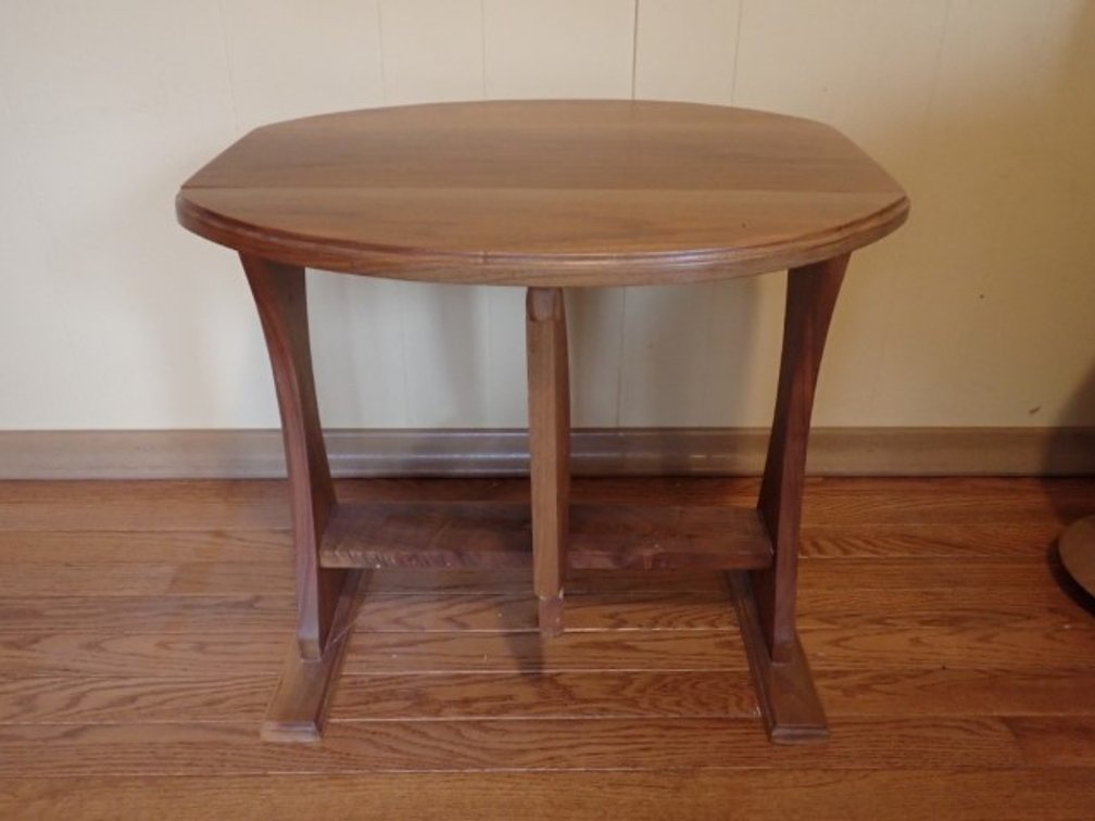 MCM Gateleg Drop Leaf Side Table