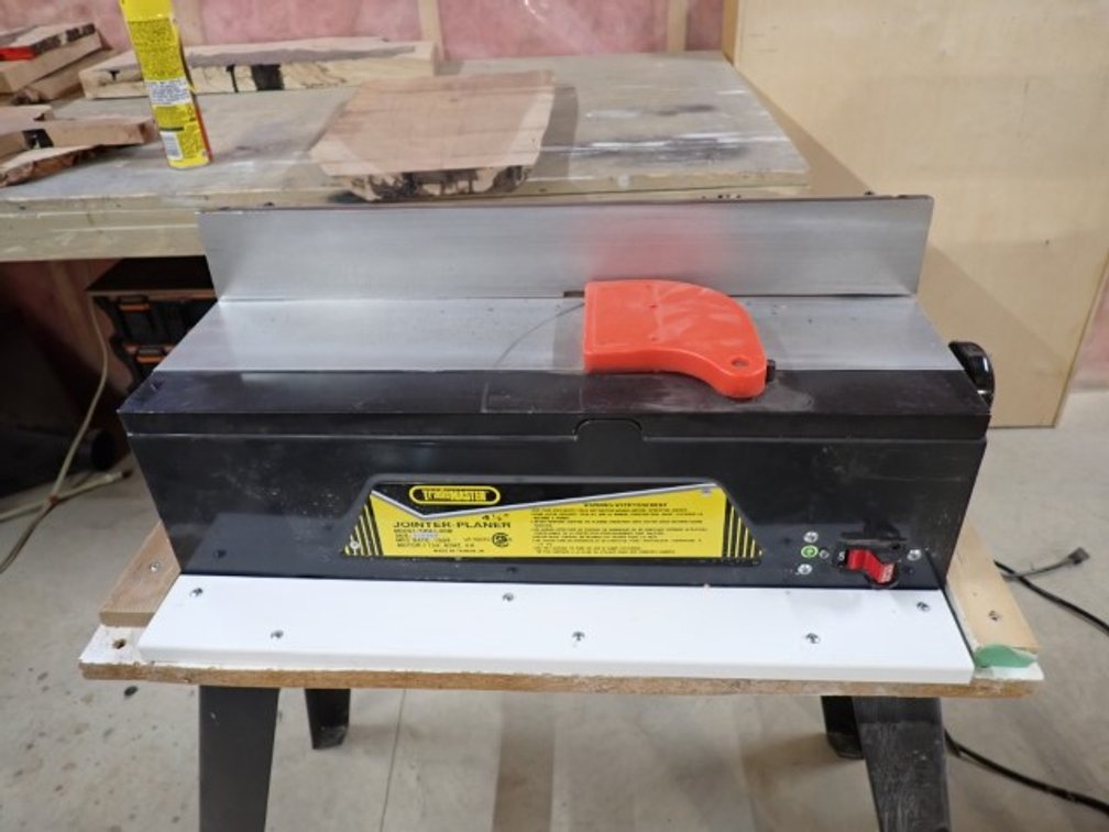 TRADEMASTER 4-1/8" Jointer-Planer and Stand