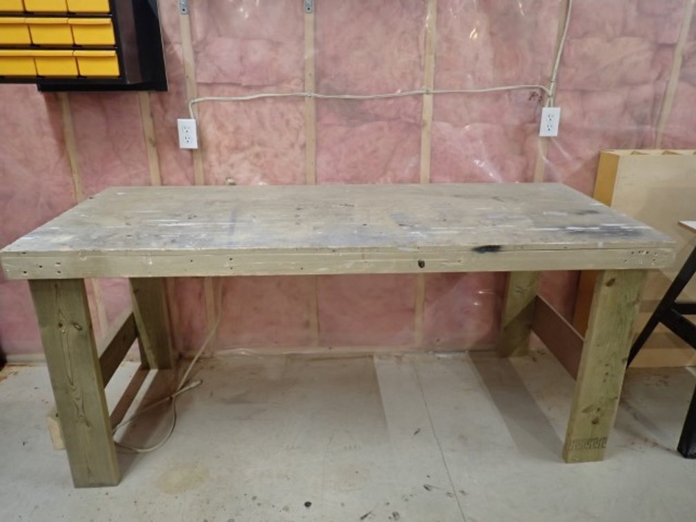 Woodshop Workbench