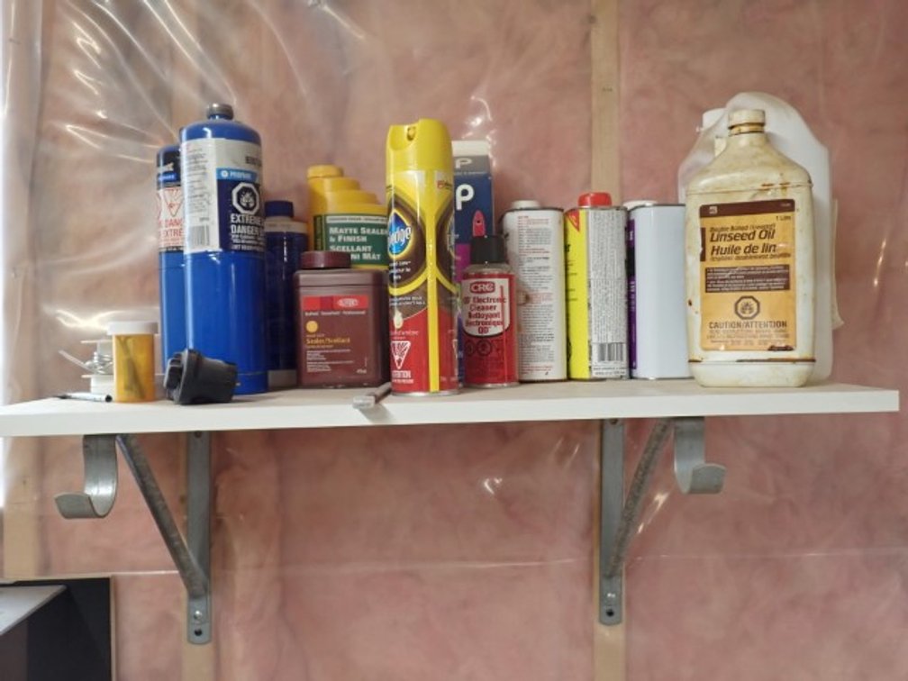 Wall Shelf and Products