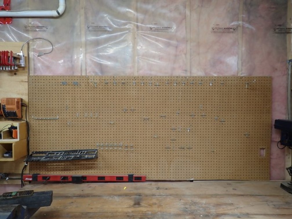 Carpenter Shop Pegboard