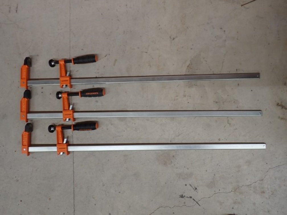 3 Jorgensen 37HD1 / 37HD3 Bar Clamps