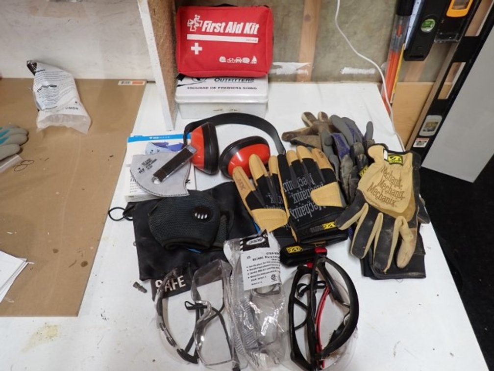 PPE and First Aid Assortment