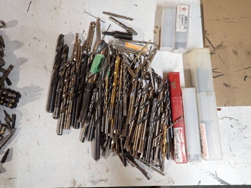 Large Lot of Drill Bits