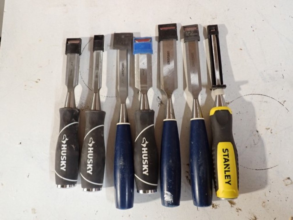Assortment of Wood Chisels