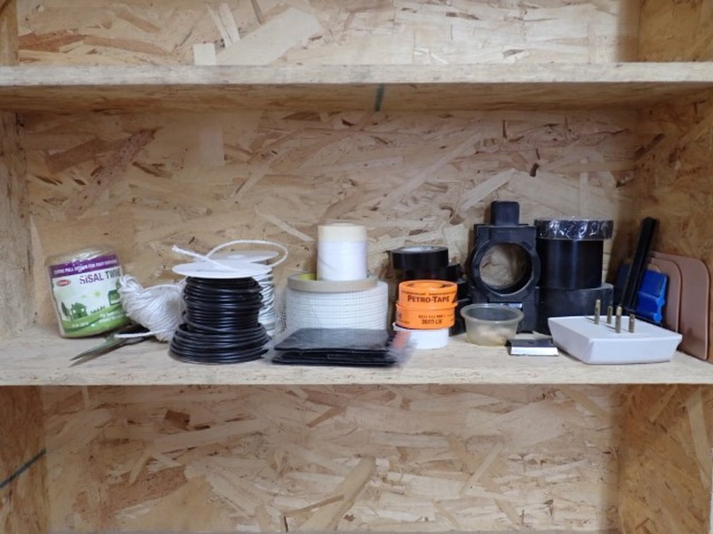 Lot of Tape-Twine-Wire