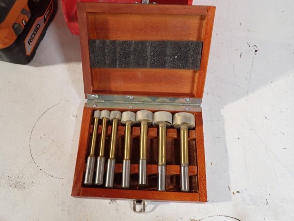 Set of Mastercraft Boring Bits