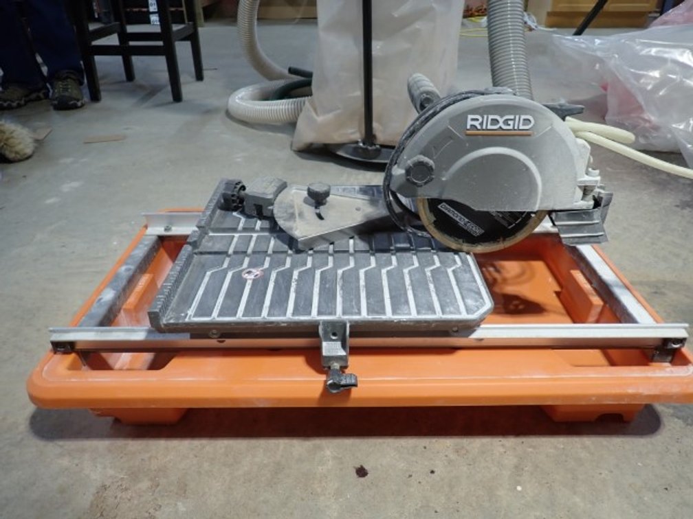 RIGID Wet Tile Saw