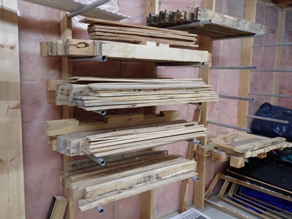 Large Lot of Cut Lumber