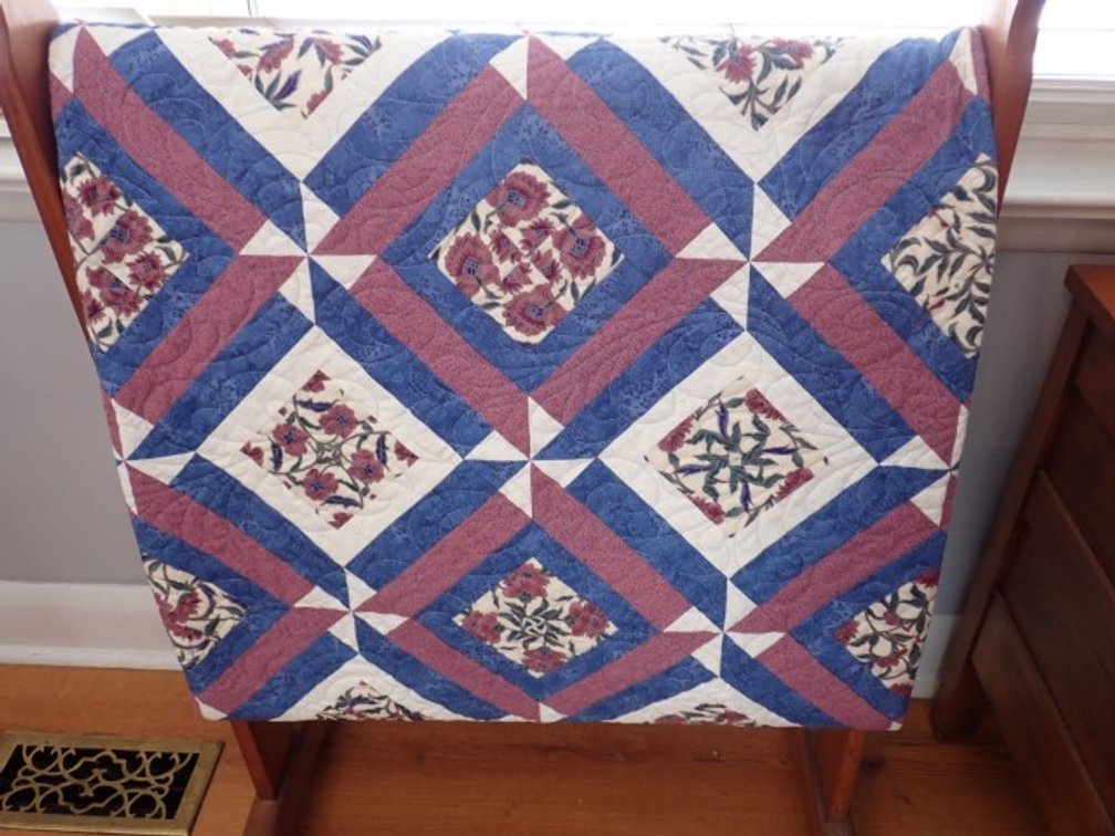 Diamond Flowers Quilt