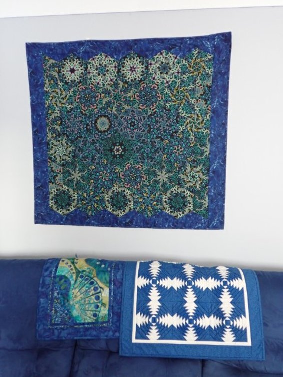 Three Quilted Pieces