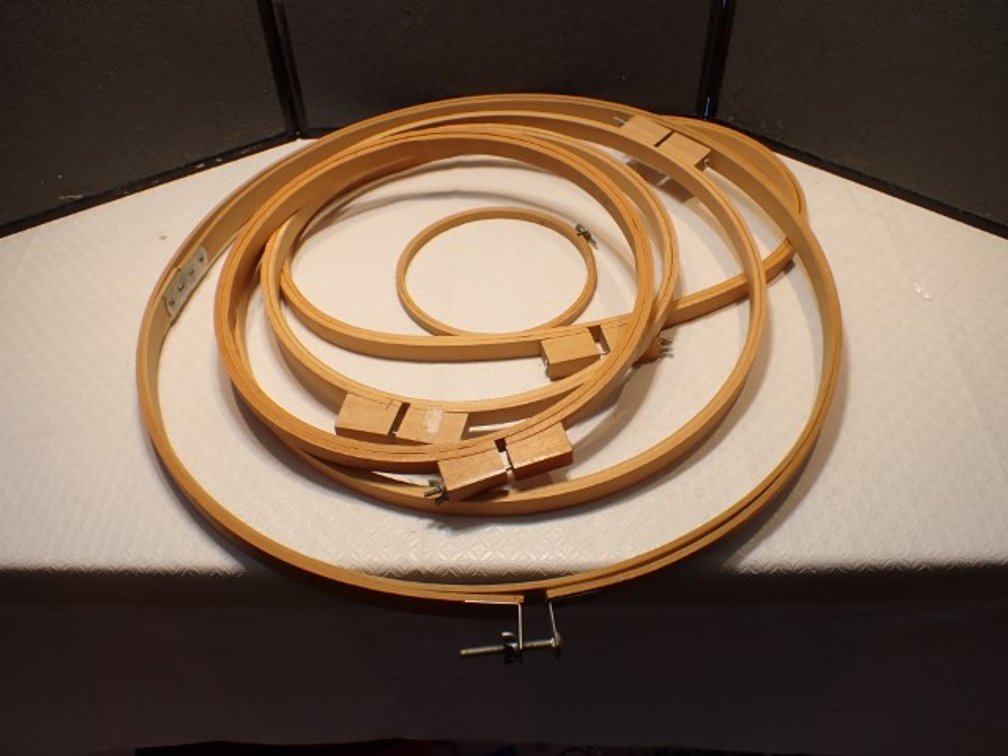 Wood Embroidery Hoops