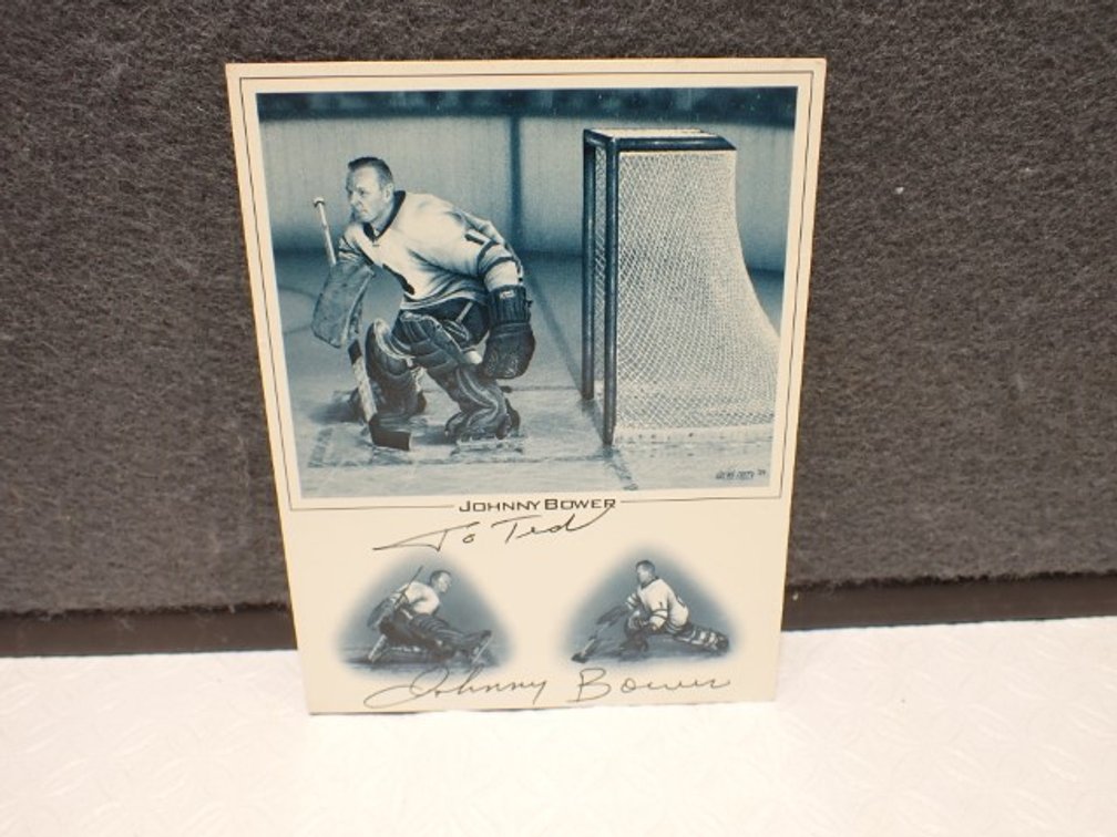Johnny Bauer Photo Card