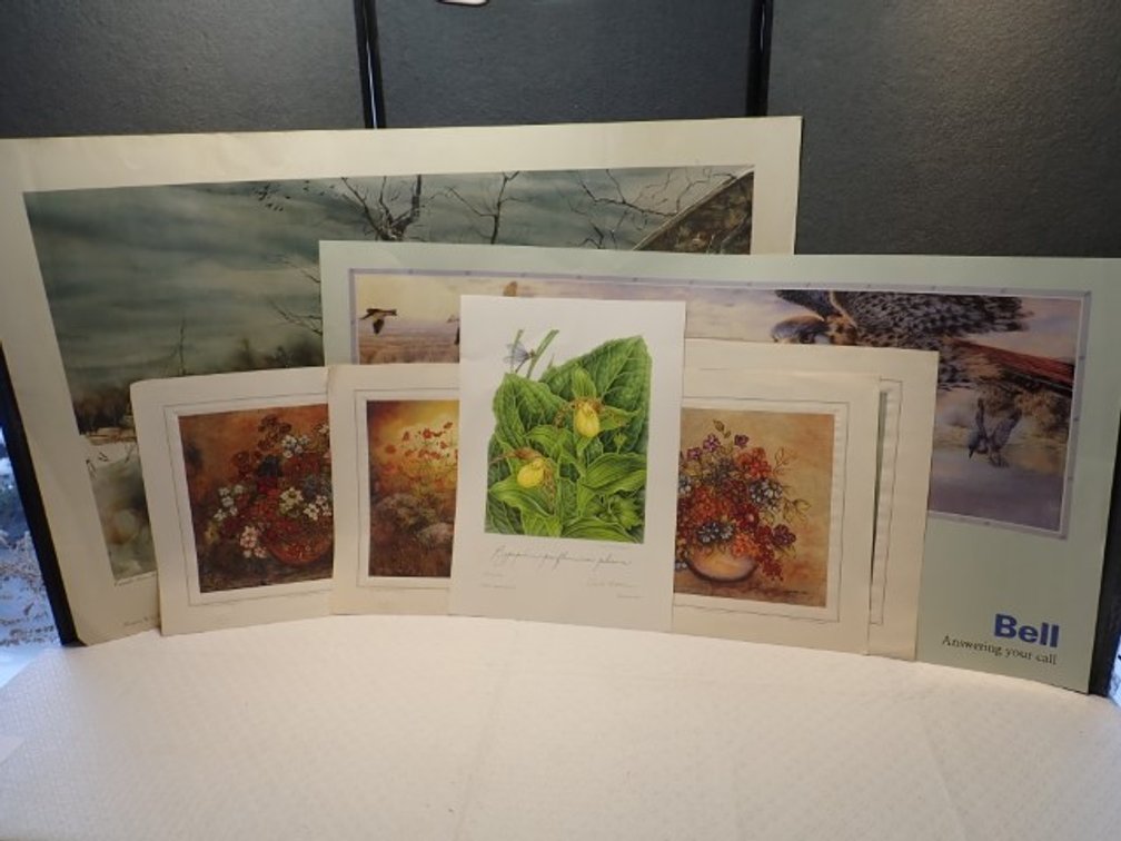 Variety of Unframed Prints