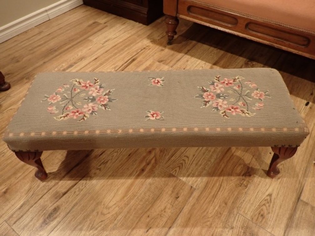 Vintage Fireside Bench