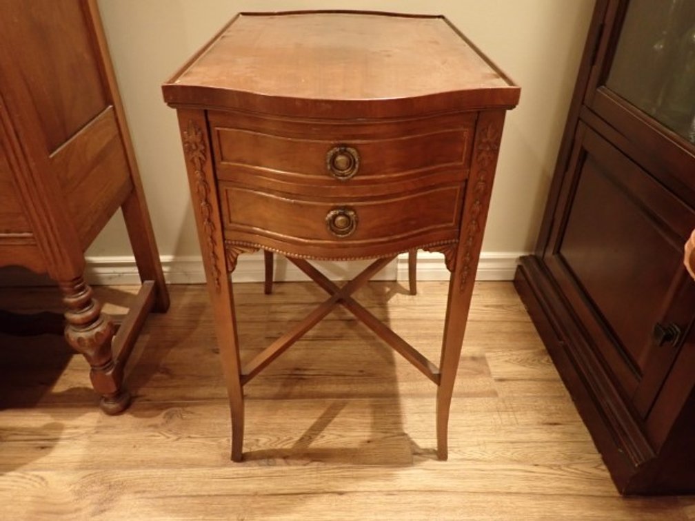 Wood Side Table
