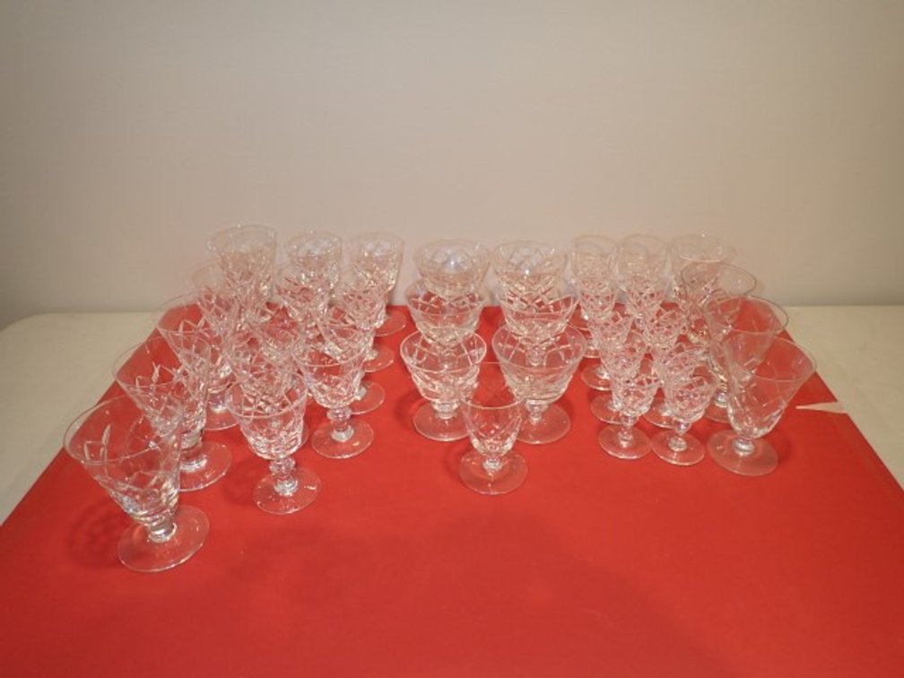 Crystalware Lot