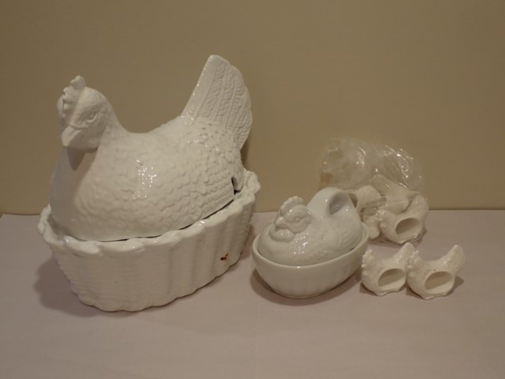 Chicken Server Ceramics