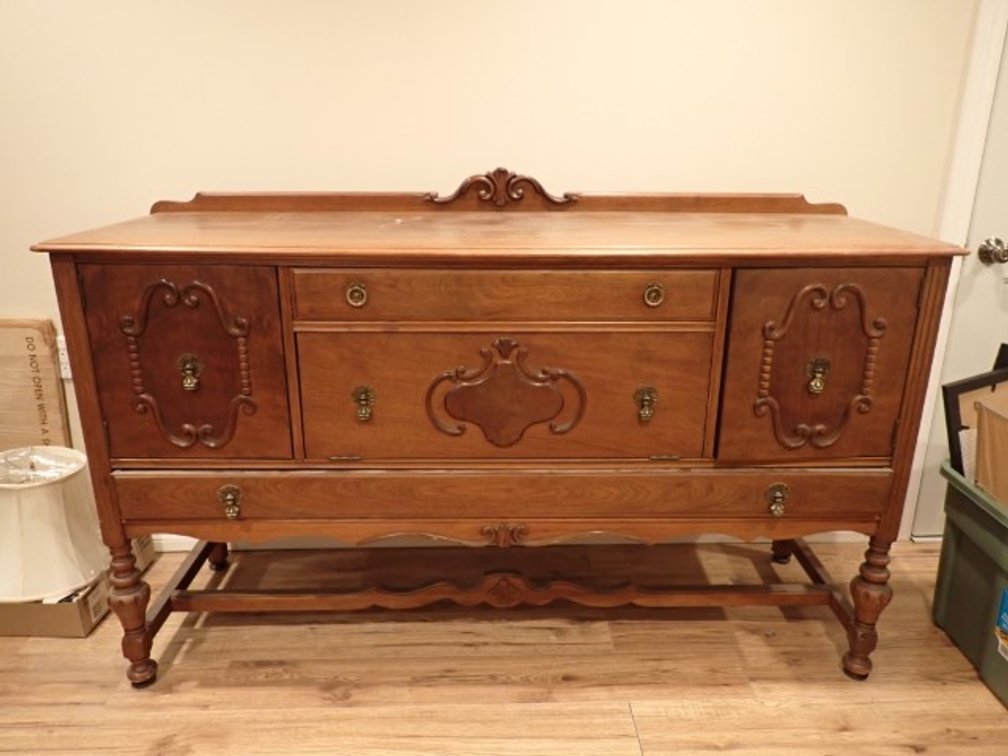 Antique Buffet Cabinet