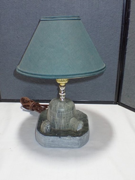 Soapstone Lamp