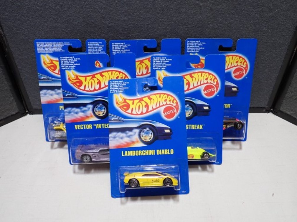 Hot Wheels in Packaging