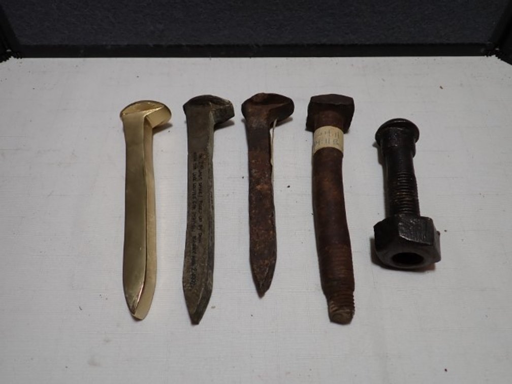 Three Spikes & Two Bolts
