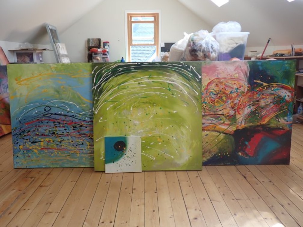 Large Abstract Artwork