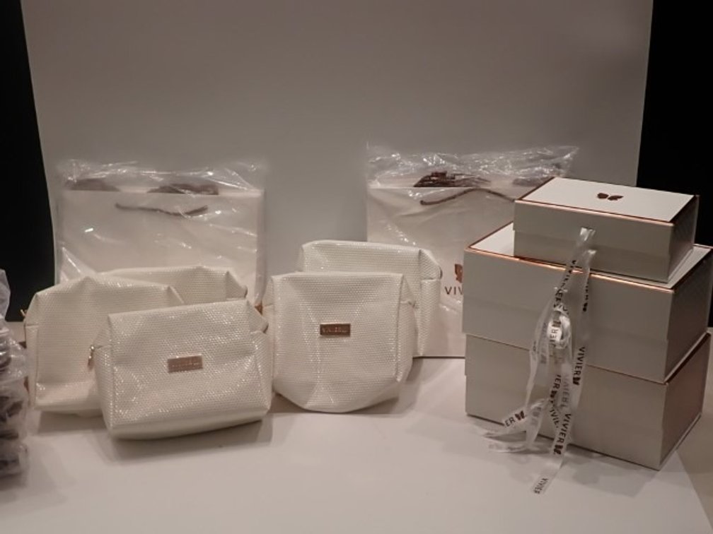 Large Lot of Glamour Gifting Boxes and Bags