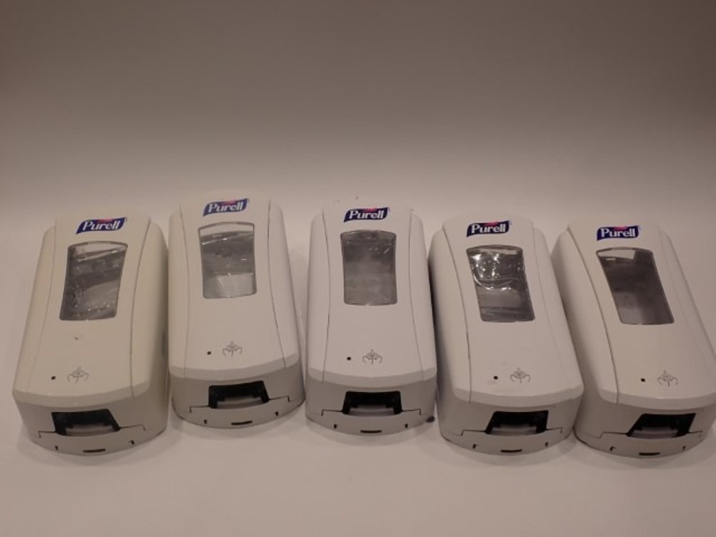 5 Purell Motion Dispensers