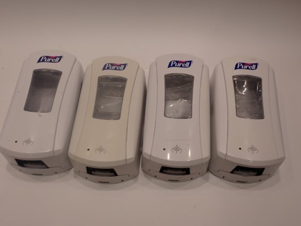 4 Purell Motion Dispensers