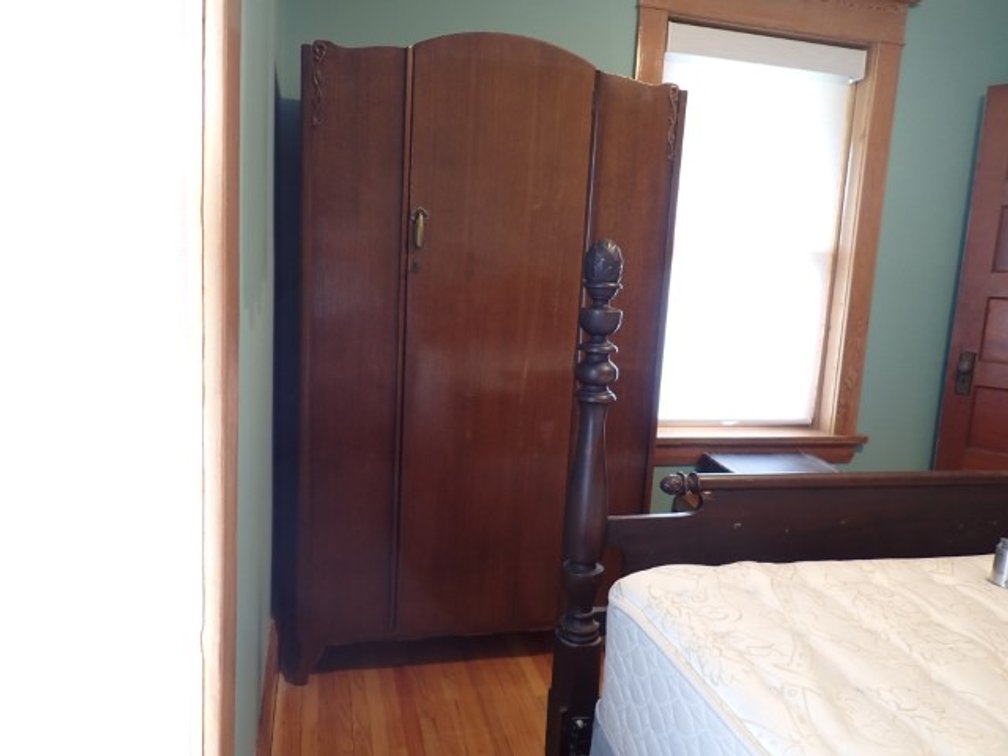 Antique Art Deco Skyscraper Wardrobe