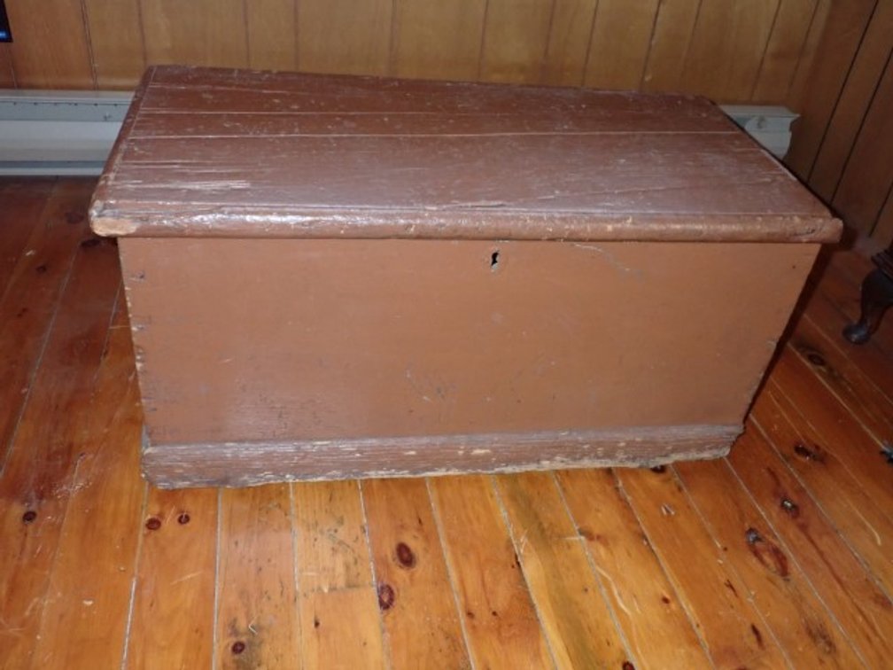 Old Wooden Trunk