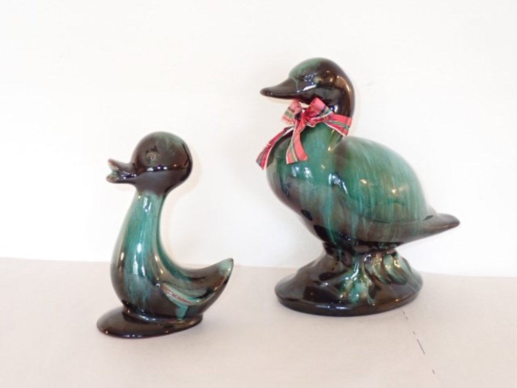 Blue Mountain Pottery Duck Figures