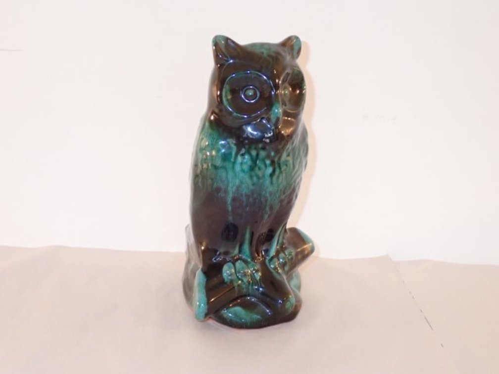 Blue Mountain Pottery Owl Figure