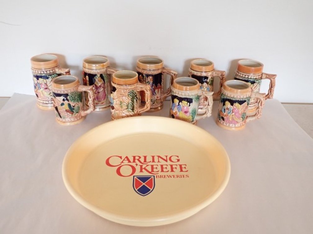Vintage Beer Steins