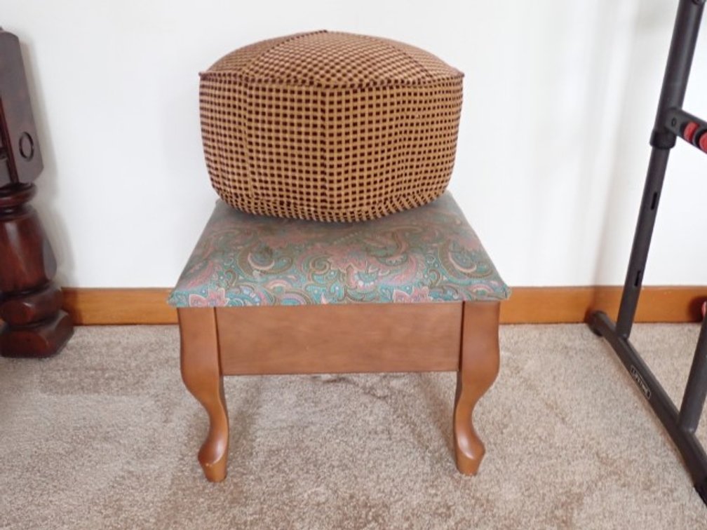Upholstered Footstool