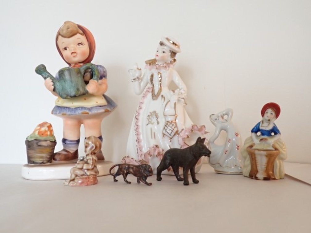 Vintage Ceramic & Porcelain Figurines