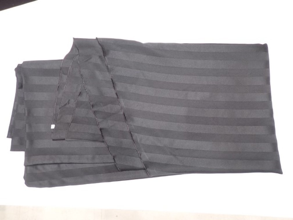 Tuxedo Black Table Linens