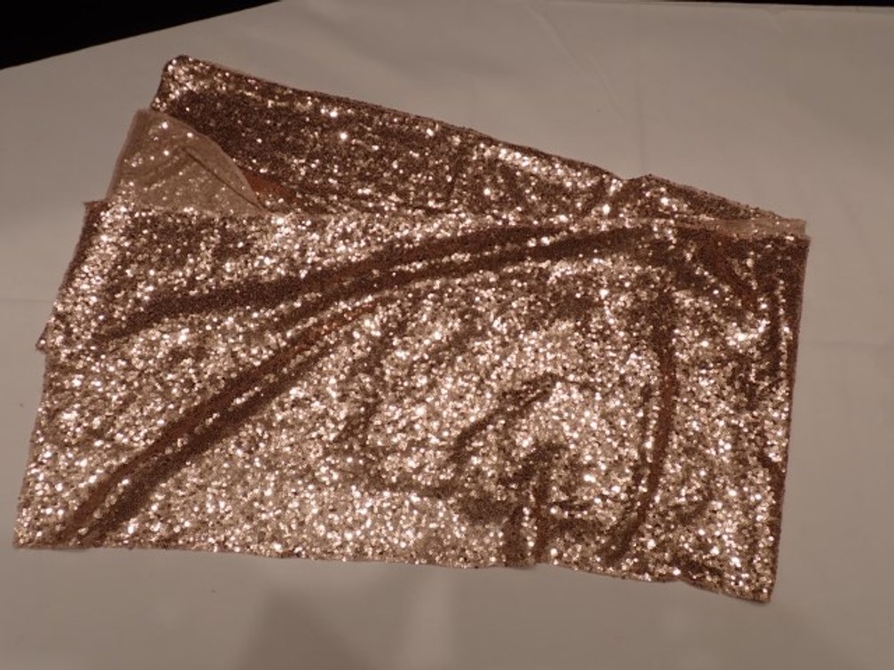 Rose Gold Sequin Table Runners