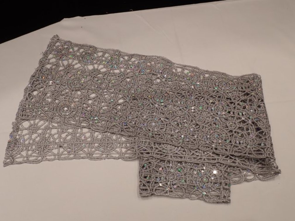 Silver Bling Table Runner