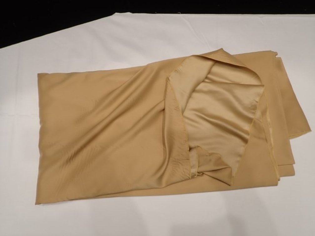 Gold Satin Table Linens