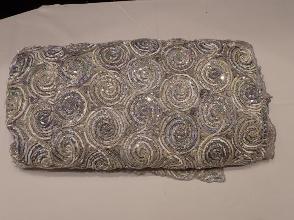 Silver Bling Table Runner