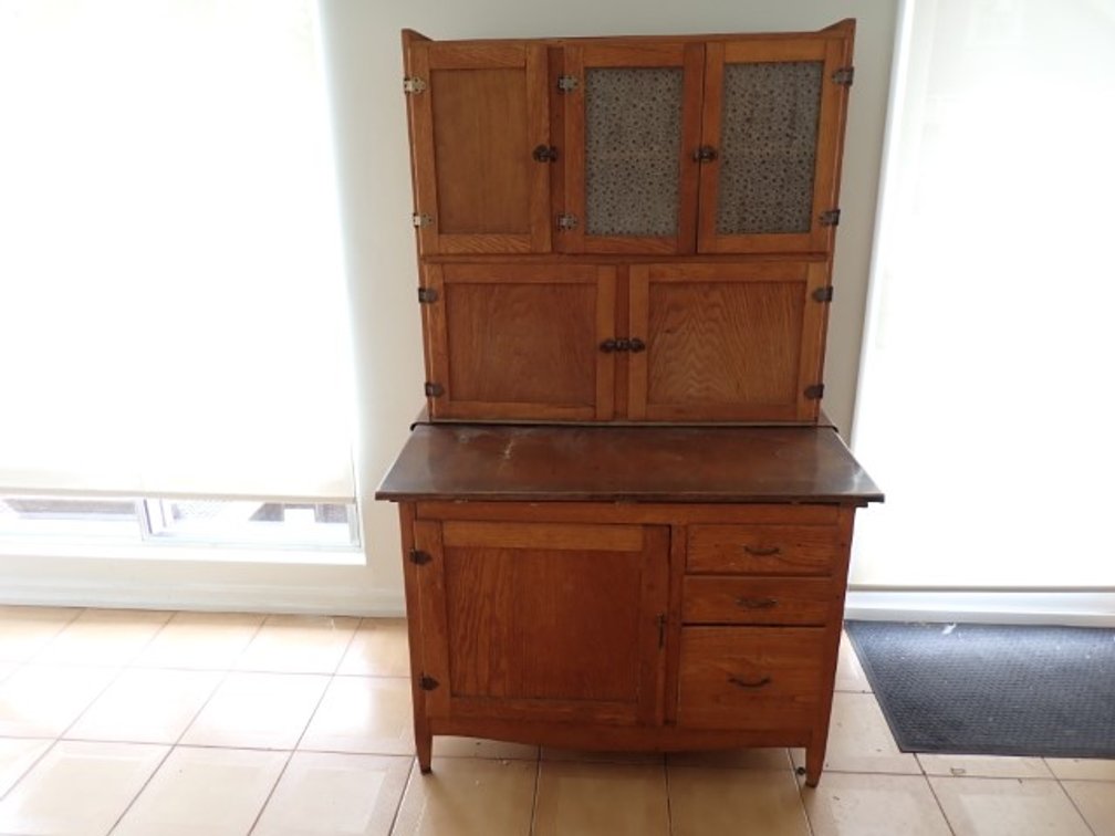 Oak Hoosier Cabinet