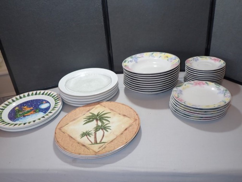 Variety of Plates